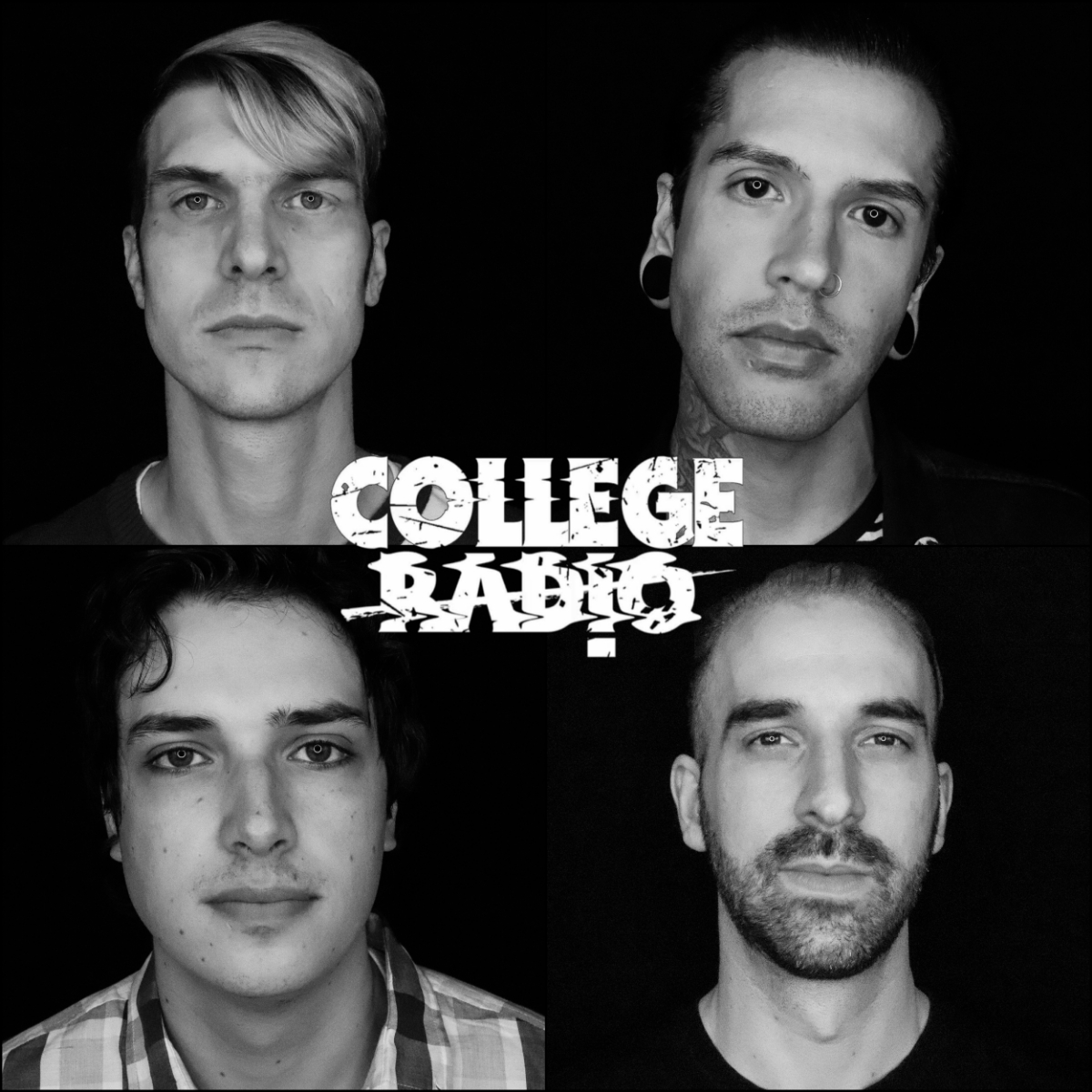 College Radio mugshot collage